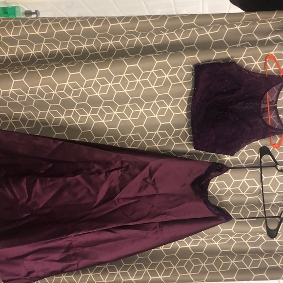 Purple Prom Dress - Picture 1 of 5